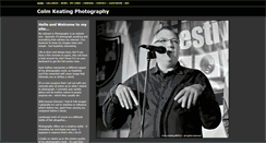 Desktop Screenshot of colmkeatingphotography.com